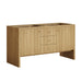 Hudson 60" Double Vanity, Light Natural Oak w/ 3 CM Parisien Bleu Top