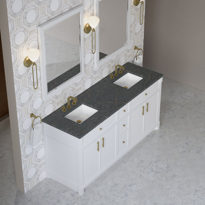 James Martin Vanities Bellshire 72" Double Bathroom Vanity