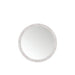 Callie 30" Round Mirror, White Mother of Pearl