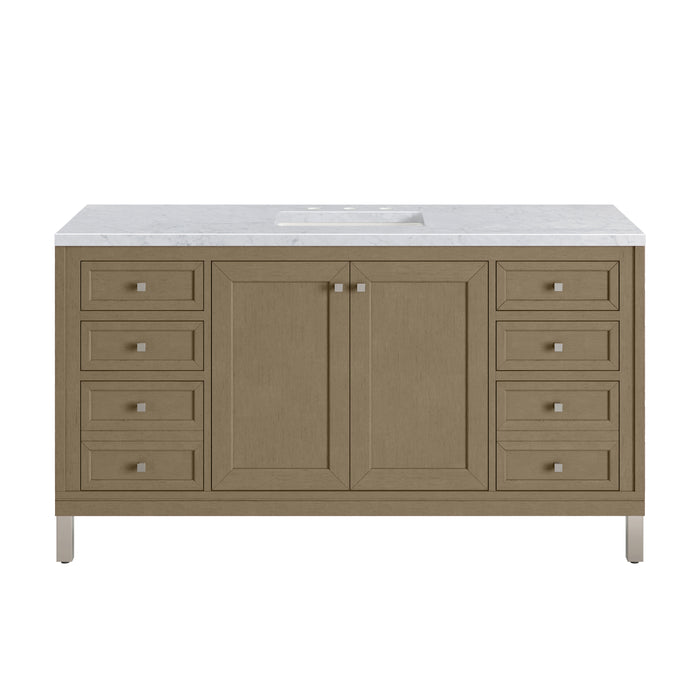 James Martin Vanities Chicago 60" Single Vanity