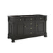 Brookfield 60" Single Vanity, Black Onyx