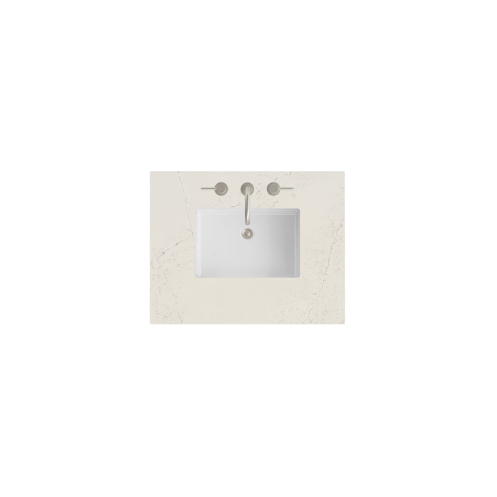 30" Single Top, 3CM Siberian Silestone w/ Sink