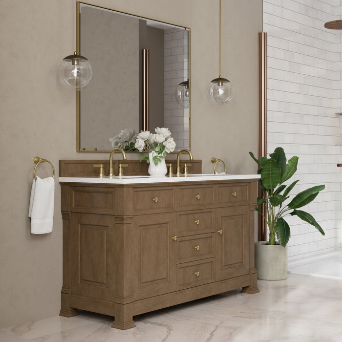 James Martin Vanities Brookfield 60" Double Vanity