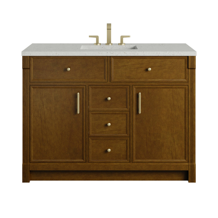 Bellshire 48" Single Vanity Cabinet, Honey Oak