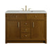 Bellshire 48" Single Vanity Cabinet, Honey Oak