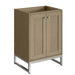 Chianti 24" Single Cabinet, Walnut Whisper, Brushed Nickel