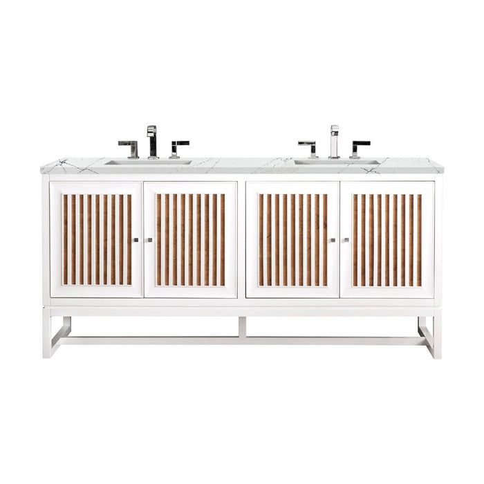 James Martin Vanities Athens 72" Double Bathroom Vanity