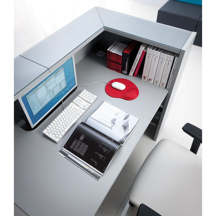 MDD Linea Modern Modular Reception Desk 64.7" x 33.4" LIN36