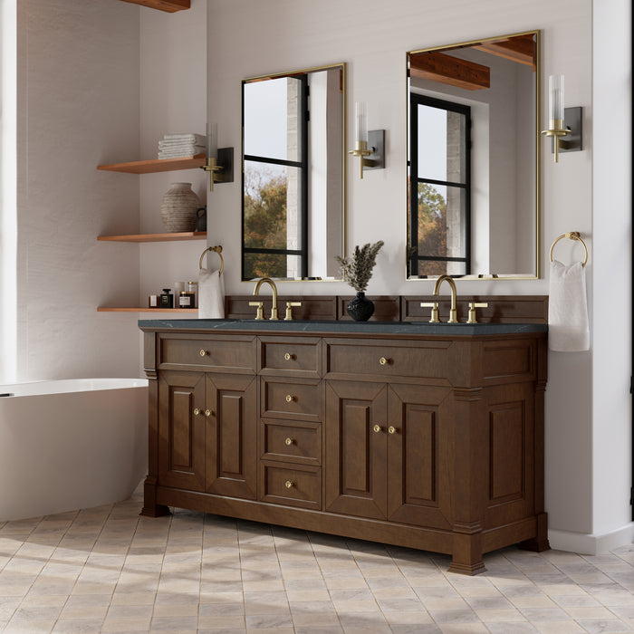 James Martin Vanities Brookfield 72" Double Vanity