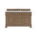 Brookfield 60" Single Vanity, Honey Oak, w/ 3 CM Siberian Silestone Top