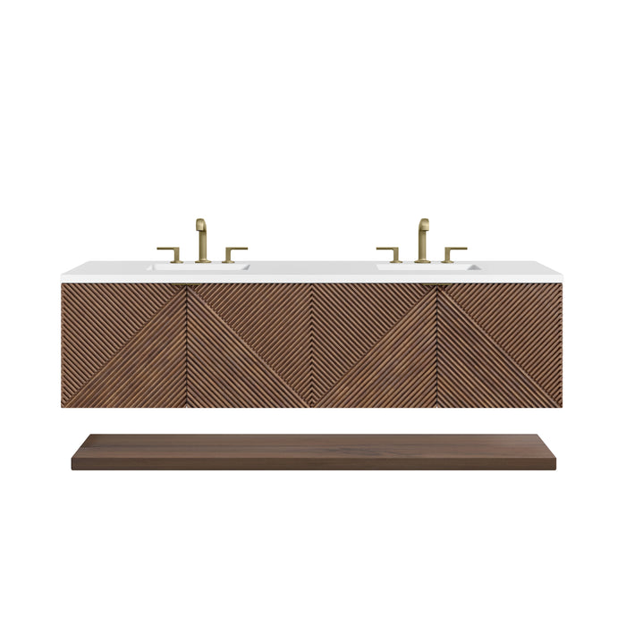 James Martin Vanities Marcello 72" Double Vanity