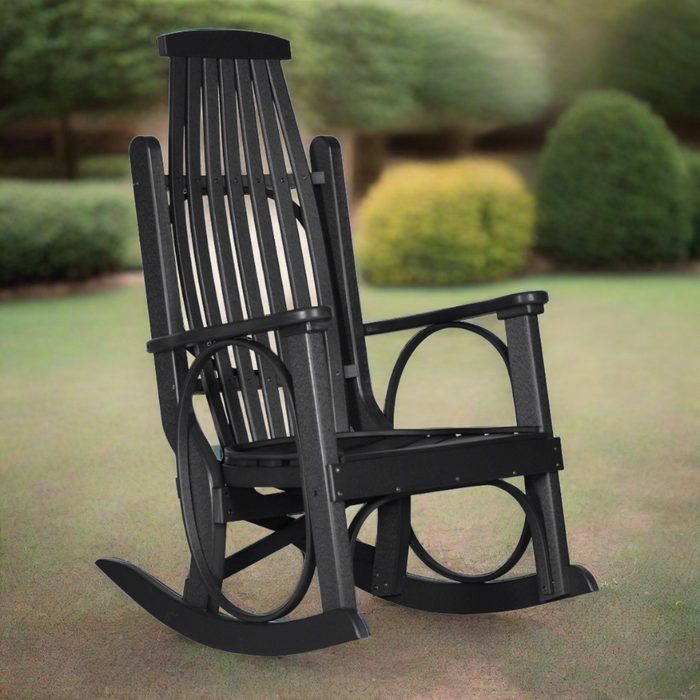 LuxCraft Poly Porch Grandpa's Rocker Rocking Chair