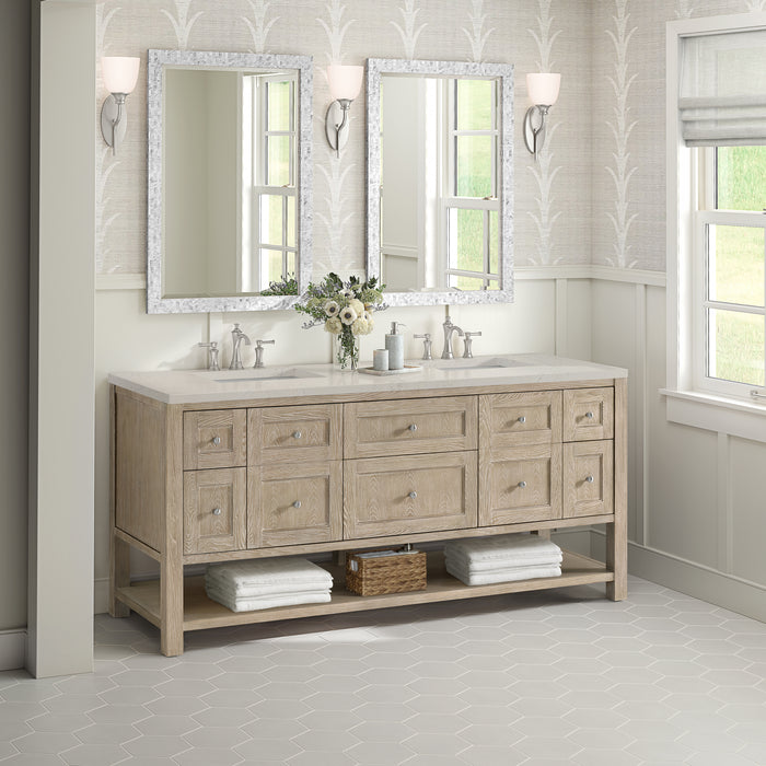 James Martin Vanities Breckenridge 72" Double Vanity