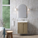 James Martin Chianti 24" Single Bathroom Vanity in Walnut Whisper, shown in a bathroom setting