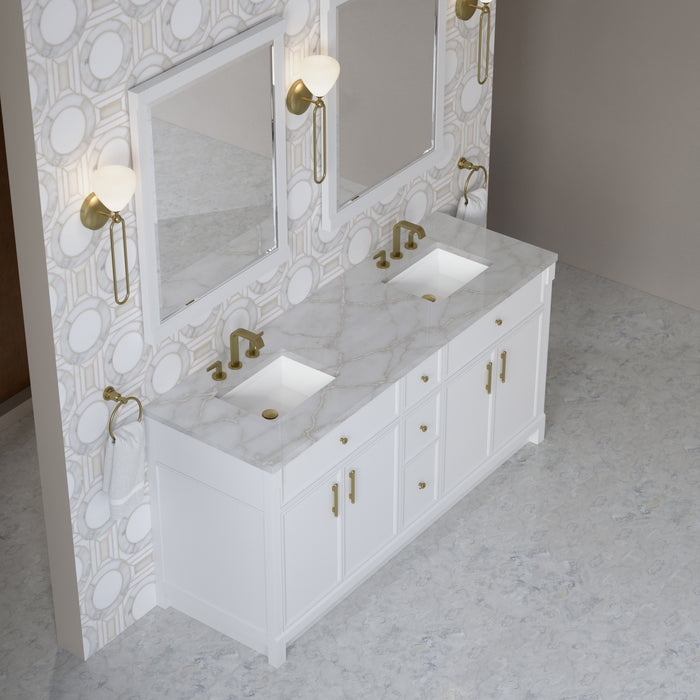 James Martin Vanities Bellshire 72" Double Bathroom Vanity