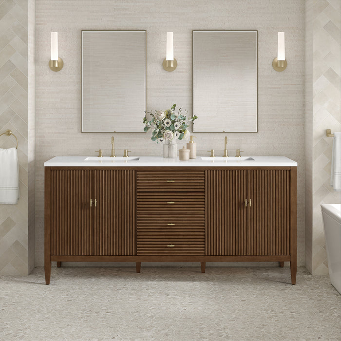 James Martin Vanities Myrrin 72" Double Vanity