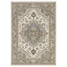 Oriental Weavers Maharaja 1144Y Ivory/ Gold 7'10"" x 10'10"" Indoor Area Rug M1144Y240340ST
