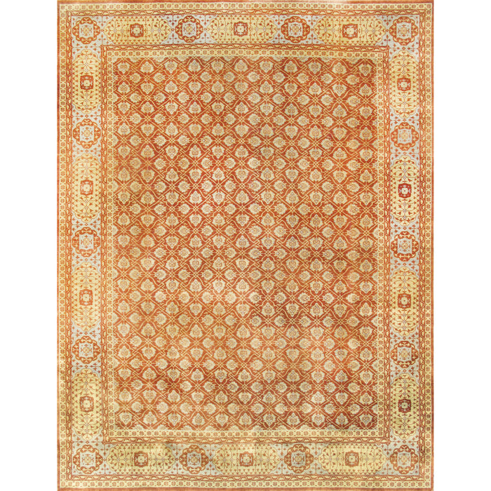 Pasargad Home Mamluk Collection Hand-Knotted Lamb's Wool Area Rug- 8'10" X 11' 7" PML-1 9x12