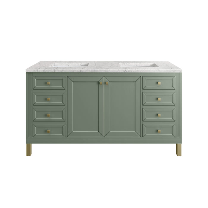 James Martin Vanities Chicago 60" Double Vanity