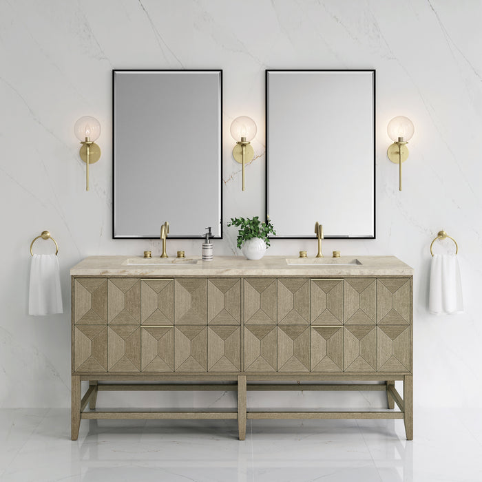 James Martin Vanities Emmeline 72" Double Vanity