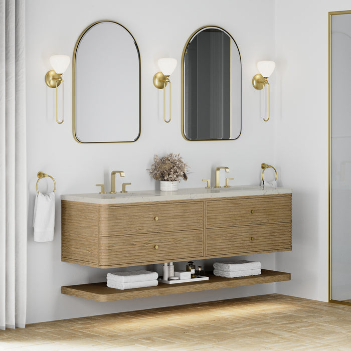 James Martin Vanities Allamari 72" Double Vanity