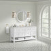Breckenridge 60" Single Vanity, Whitewashed Oak