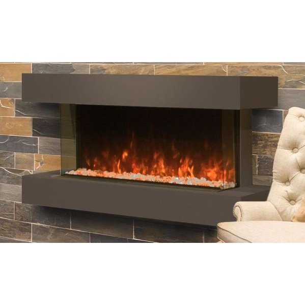 Modern Flames Espresso Dark Finish LPM-4416 Premium Wall Mount Cabinet WMC-44LPM-ESP