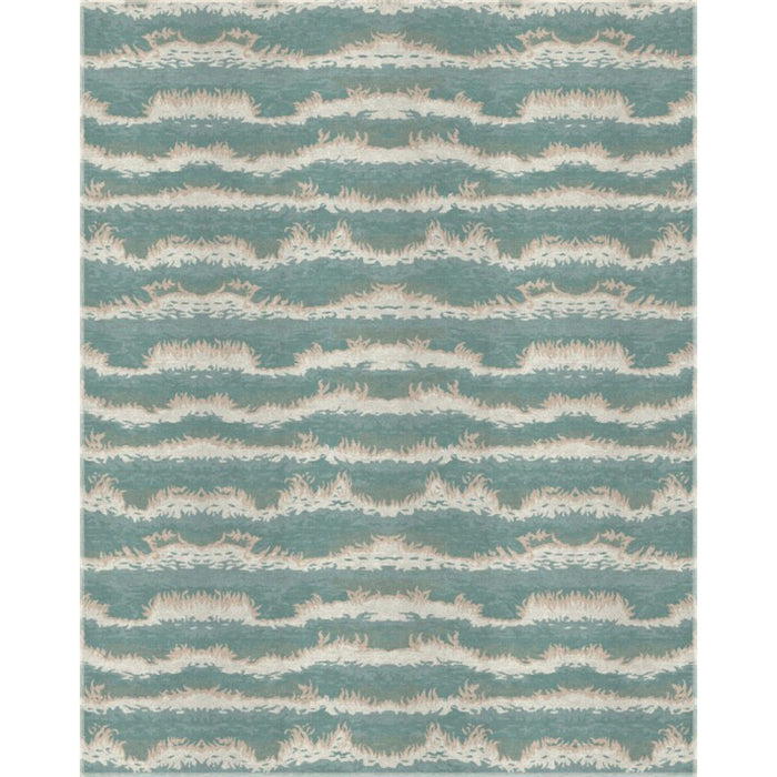 Pasargad Home Modern Collection Hand-Knotted Silk & Wool Area Rug- 2' 0" X 3' 3" PLV-201522 2x3