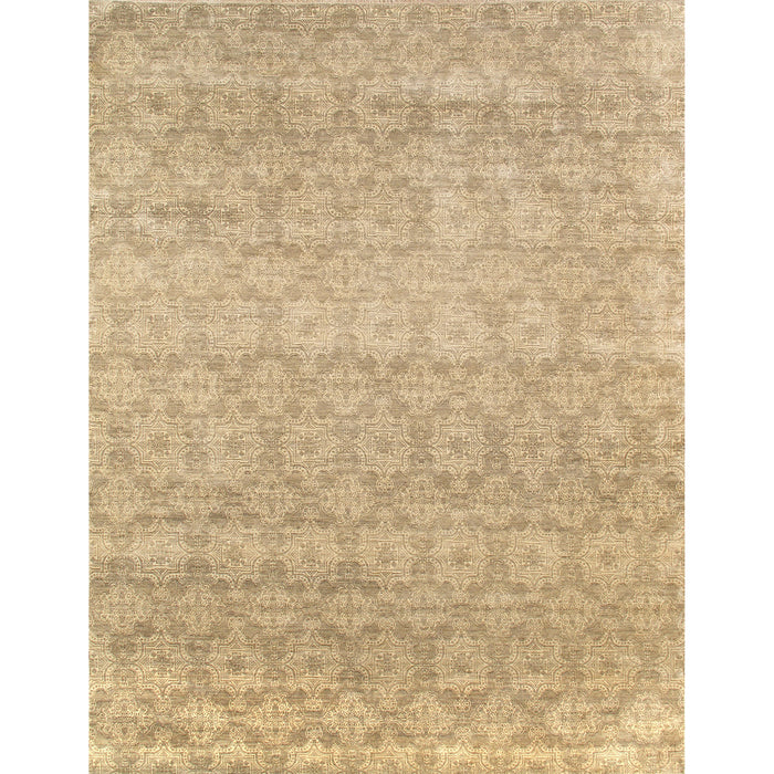 Pasargad Home Modern Collection Hand-Knotted Lamb's Wool Area Rug- 7' 11" X 10' 1" PDC-MC-2 IVORY 8X10