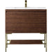 James Martin Mantova 35.4" Single Bathroom Vanity