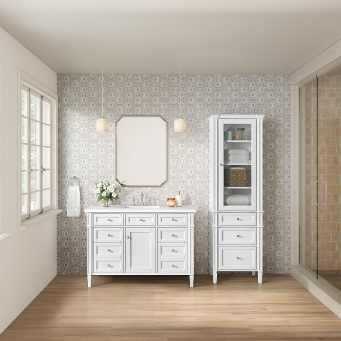 James Martin Vanities Brittany Linen Cabinet