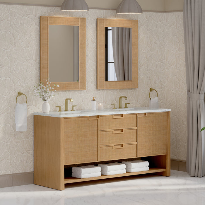 James Martin Vanities Solene 72" Double Vanity
