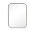 Rohe 30" Octagonal Mirror, Matte Black