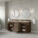 James Martin Vanities Bristol 72" Double Vanity