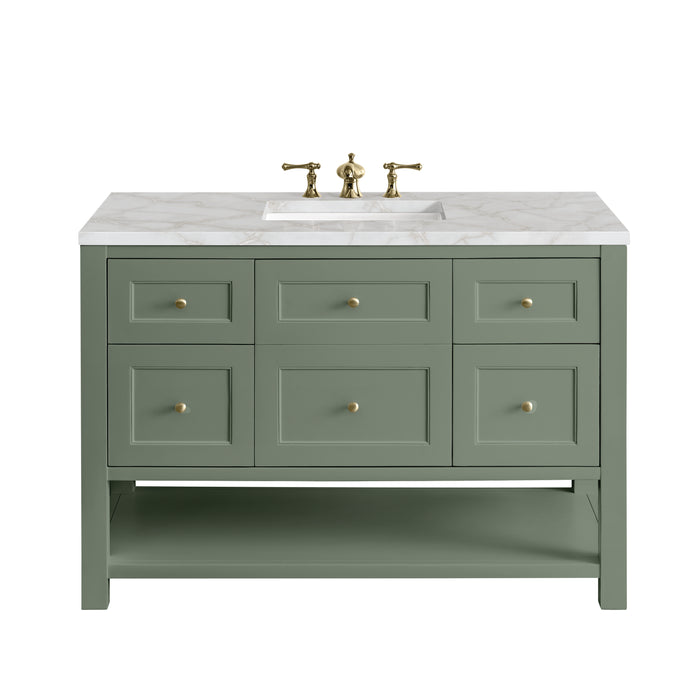Breckenridge 48" Single Vanity Cabinet, Light Natural Oak