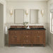 James Martin Vanities Lorelai 72" Double Vanity
