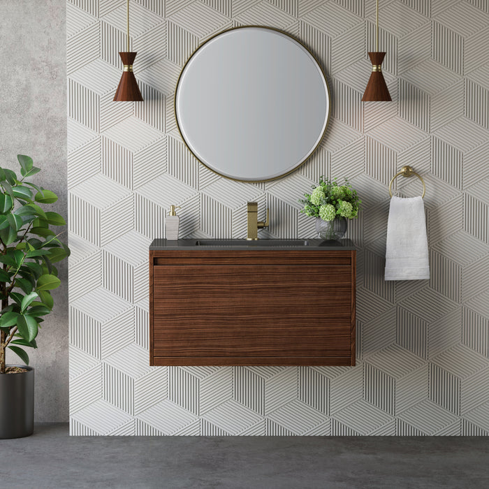 James Martin Mantova 35.4" Single Bathroom Vanity