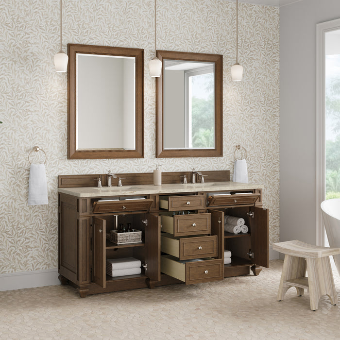 James Martin Vanities Bristol 72" Double Vanity