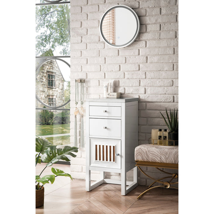 James Martin Vanities Athens 15" Base Cabinet w/ Drawers and Left Door