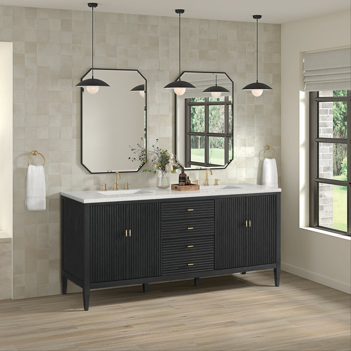 James Martin Vanities Myrrin 72" Double Vanity