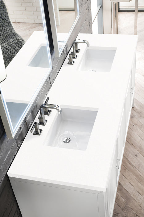 James Martin Athens 72" Double Bathroom Vanity