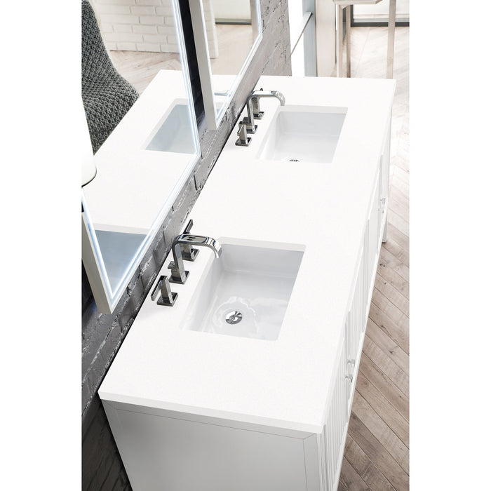 James Martin Vanities Athens 72" Double Bathroom Vanity