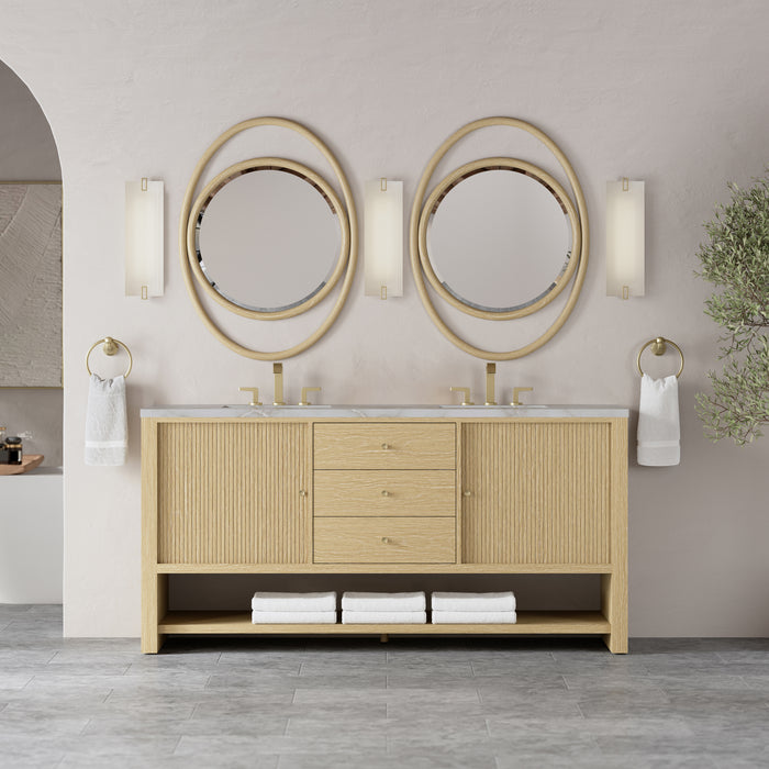 James Martin Vanities Marigot 72" Double Vanity