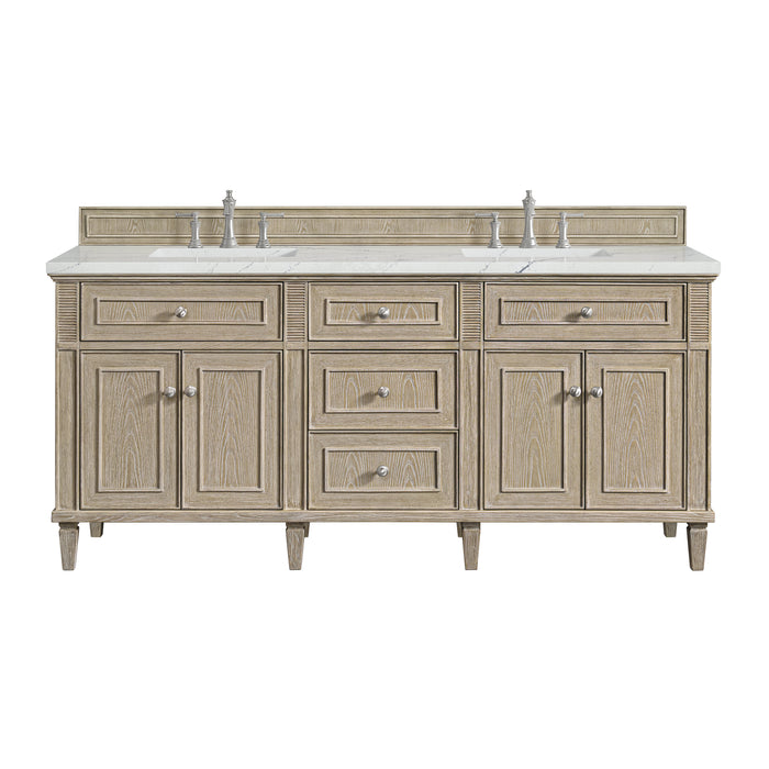 Lorelai 72"Double Vanity, Mid-Century Walnut