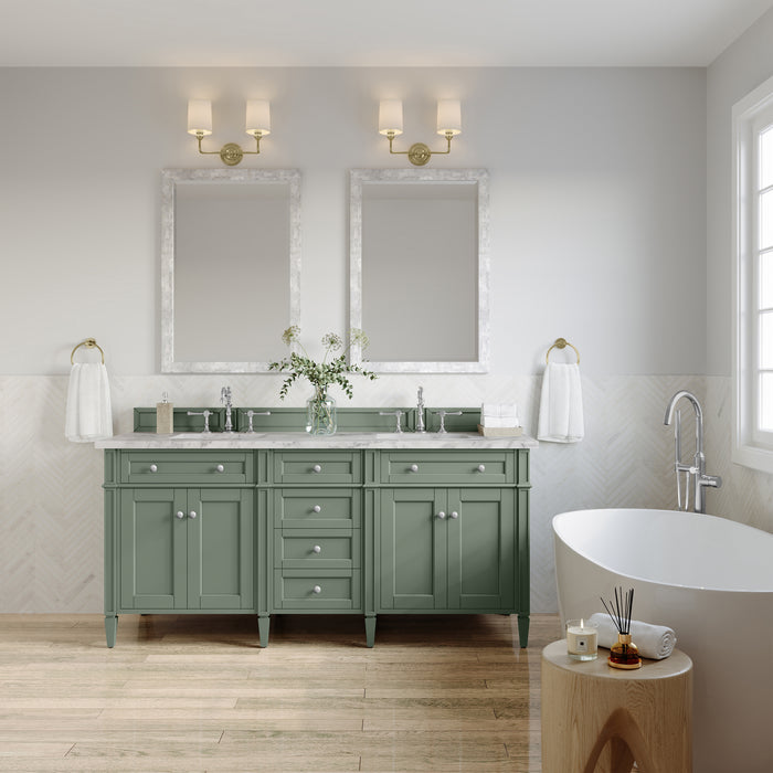 James Martin Vanities Brittany 72" Double Vanity