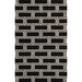 Pasargad Home Edgy Collection Hand-Tufted Bamboo Silk & Wool Area Rug, 7' 9" X 9' 9", Black pvny-21 8x10