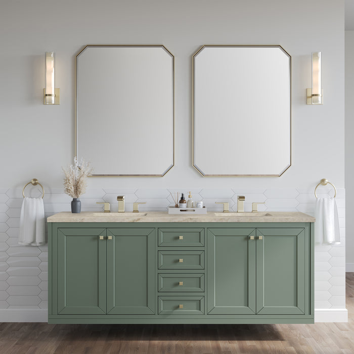 James Martin Vanities Chicago 72" Double Vanity