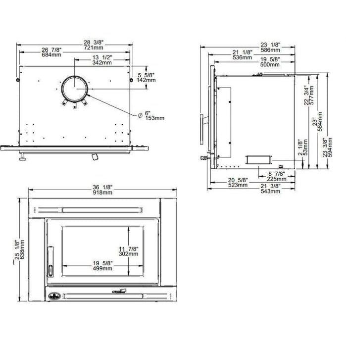 Osburn Matrix Wood Insert OB02028