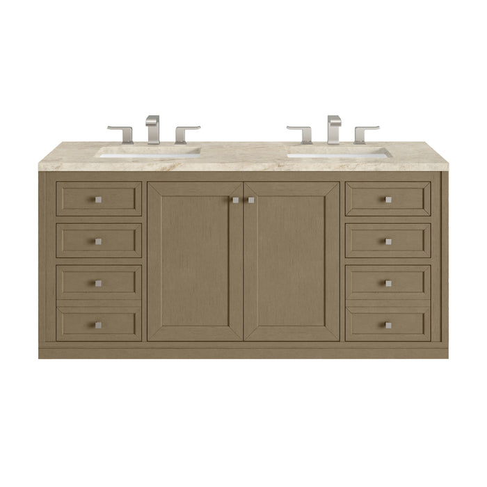 James Martin Vanities Chicago 60" Double Vanity