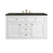 Chicago 48" Single Vanity, Walnut Whisper, w/ 3 CM Tajnar Eclos Top